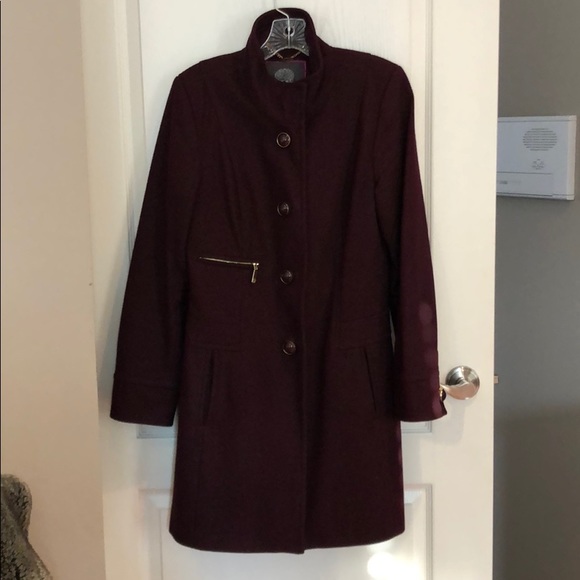 Vince Camuto Jackets & Blazers - Vince Camuto Burgundy Winter Coat - FINAL SALE